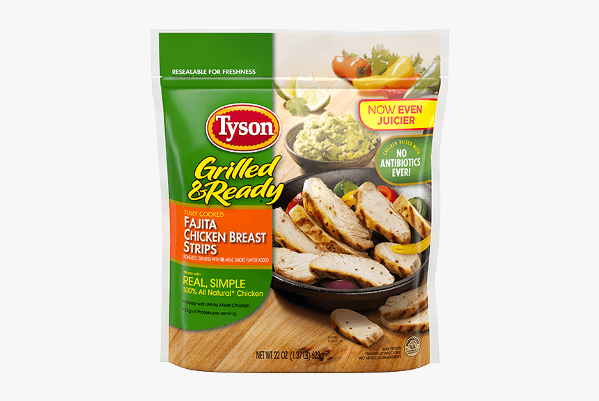 Tyson Chicken Fajita Strips 22 Oz, HD Png Download