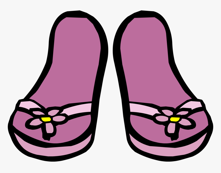 Club Penguin Rewritten Wiki - Flip Flops Club Penguin, HD Png Download