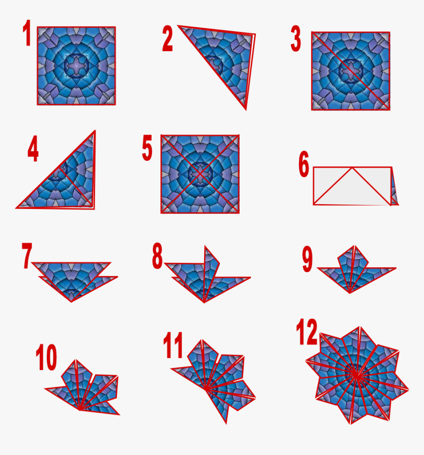 Tea Bag Paper Origami , Png Download - Teabag Folding, Transparent Png