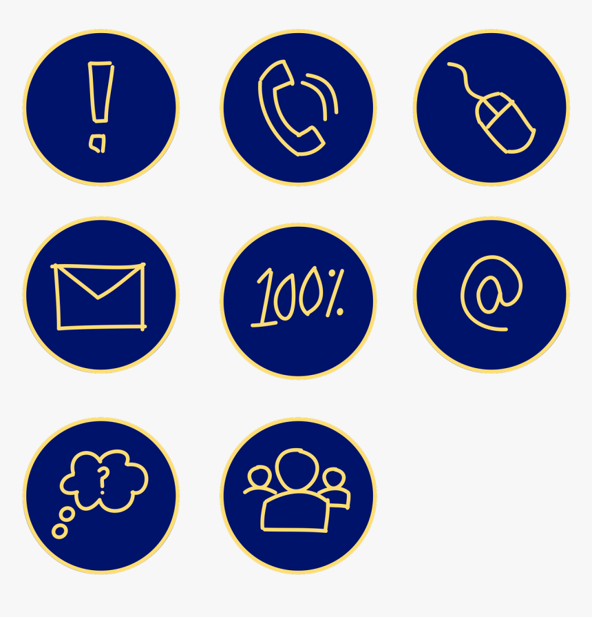 Business Icons Hand Drawn Icons Blue Icons Free Photo - Sales Badges, HD Png Download