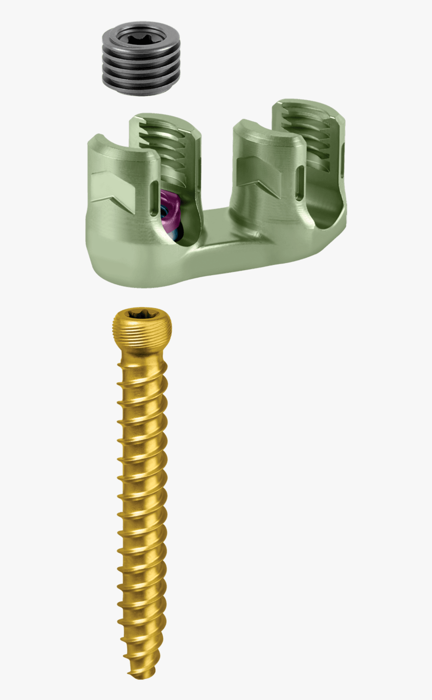 Creo® Amp Quad™ Threaded - Brass, HD Png Download