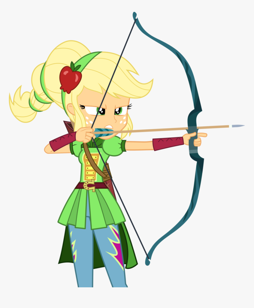 Transparent Quiver Png - Friendship Games Applejack, Png Download