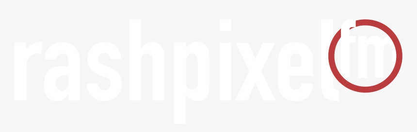 Rashpixel - Fm Logo - White - Black-and-white, HD Png Download