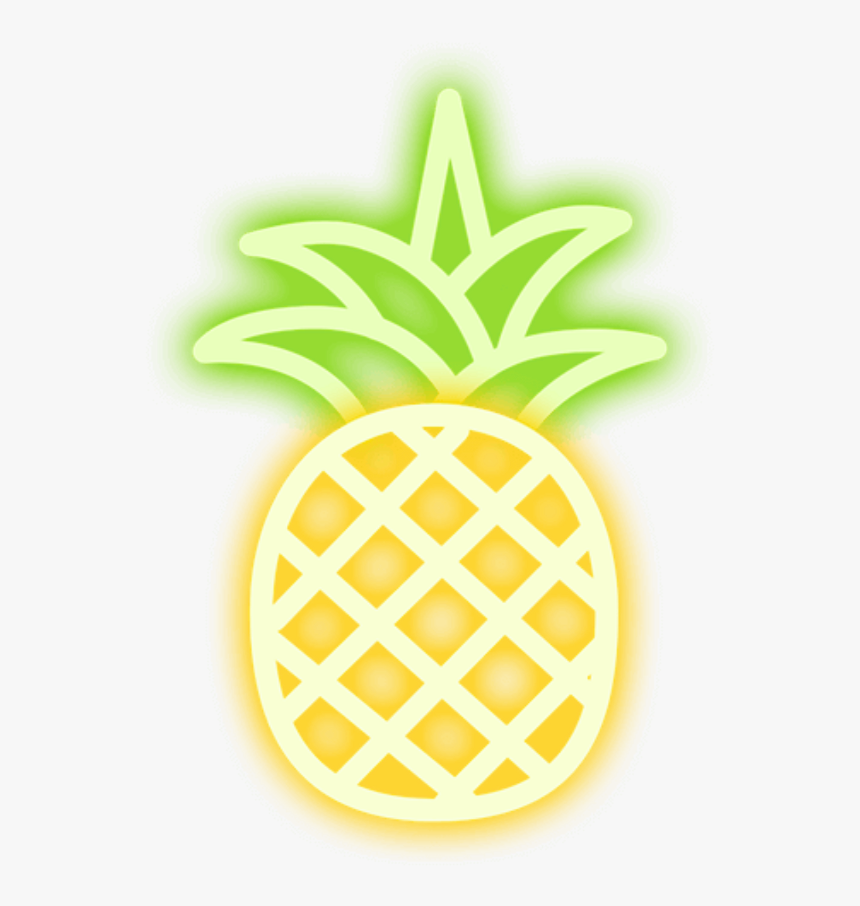 Fruit Fruta Freetoedit Remix Neon Neoneffect Amarelo - Vsco Screensaver, HD Png Download