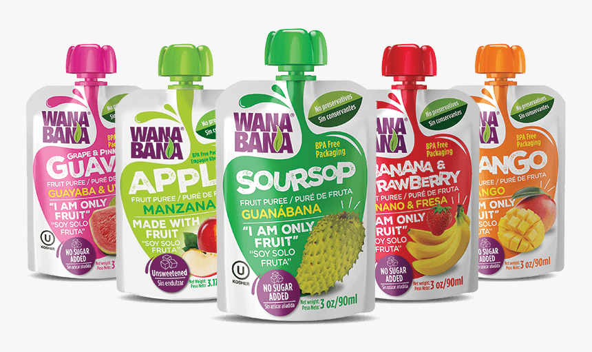 Wana Bana Pure De Frutas, HD Png Download