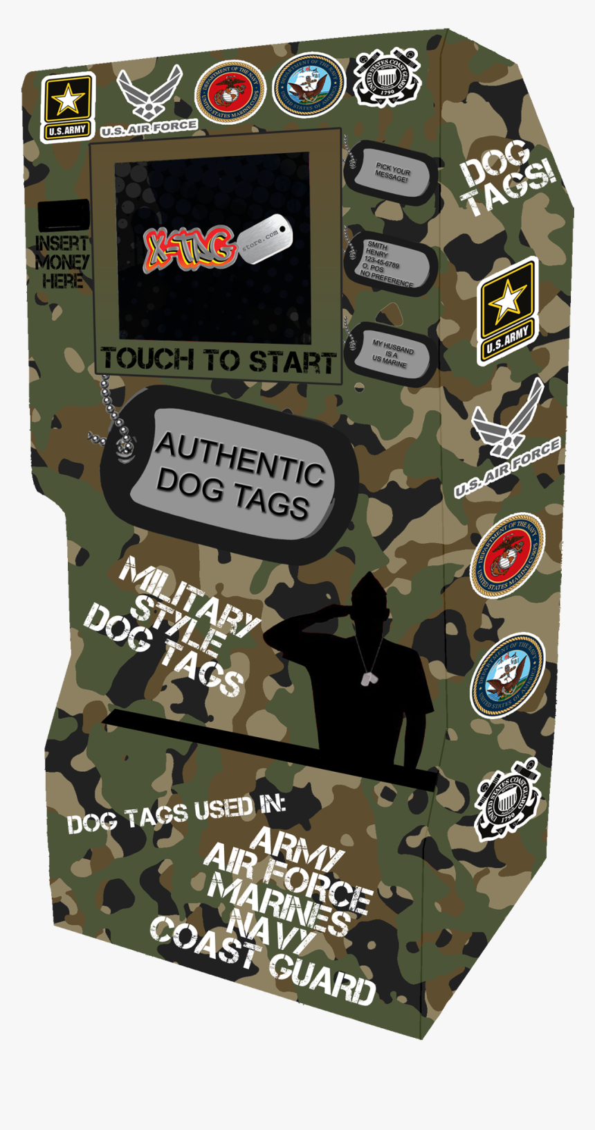 Finished Dog Tags, HD Png Download