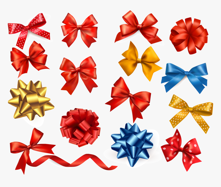 Arcos De Regalo - Ribbon Vector, HD Png Download