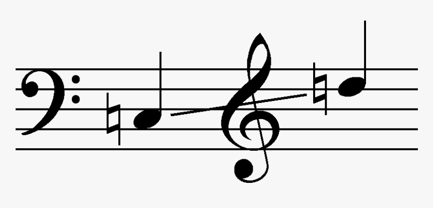 Range Greatbassrecorder - 7 Sharps In A Key Signature, HD Png Download