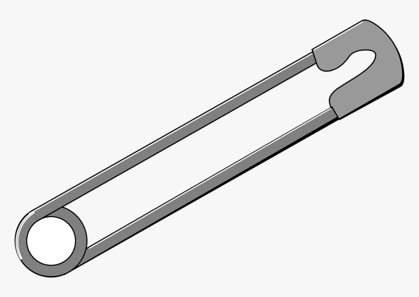 Safety Pin Png - Safety Pin Clip Art, Transparent Png