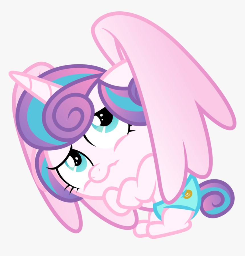 Diapers Clipart Safety Pin - Mlp Flurry Heart Scared, HD Png Download