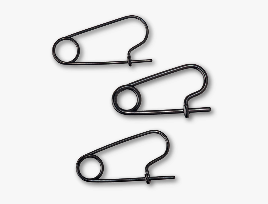 Pvd Black Steel Safety Pin - Circle, HD Png Download