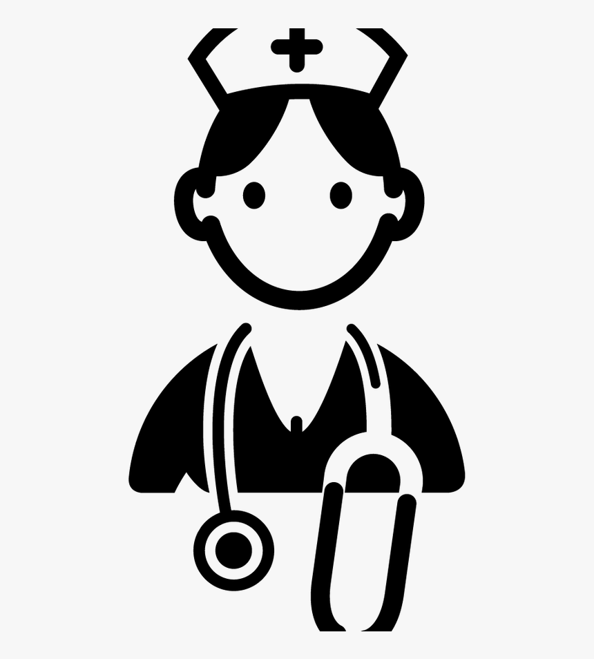 Collection Of Nursing Black And White Black And White Nurse Clip Art