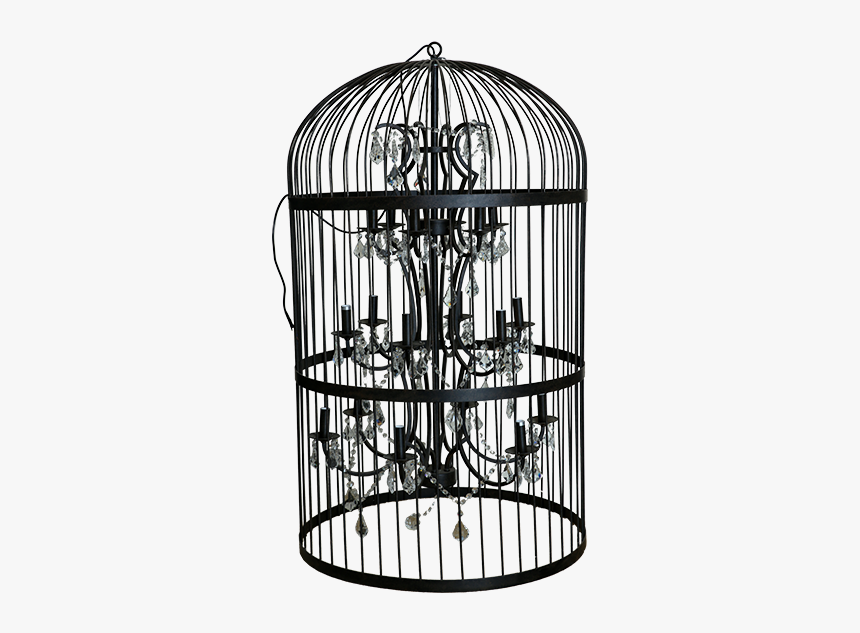 Bird Cage Chandelier - Chandelier, HD Png Download