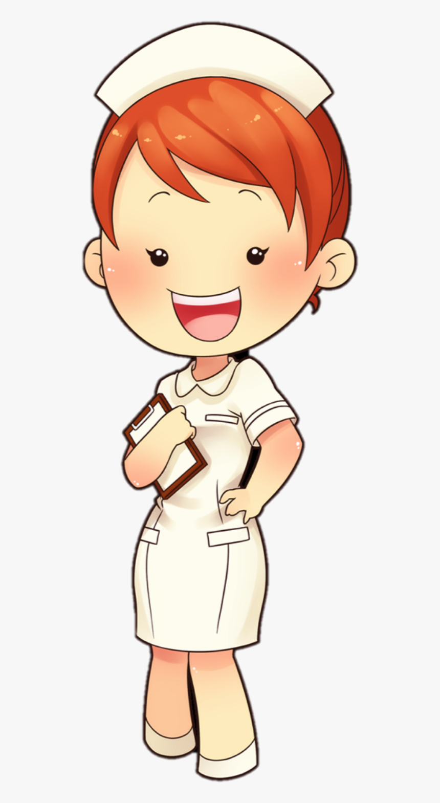 Nurse Clipart Red Hair - Nurse Clipart Png, Transparent Png