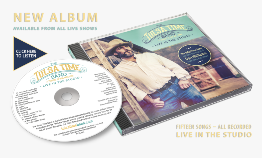 Tulsatime Web Album Case Web Advert - Cd, HD Png Download