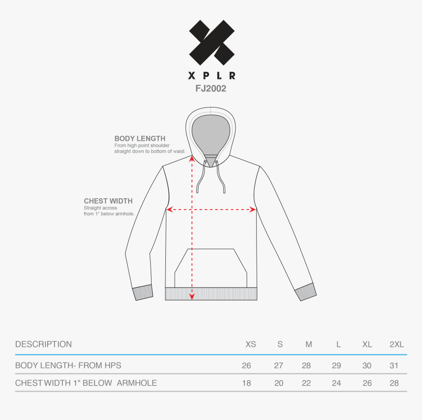 Fanjoy Joggers Size Chart, HD Png Download