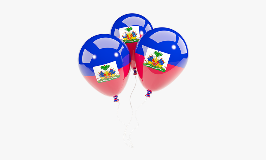 Download Flag Icon Of Haiti At Png Format - Pakistan Flag Balloons Png, Transparent Png