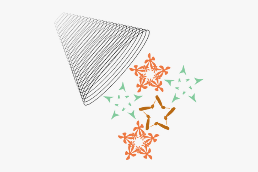 Vector Graphics Of Abstract Lamp And Snowflakes - Vector Graphics, HD Png Download