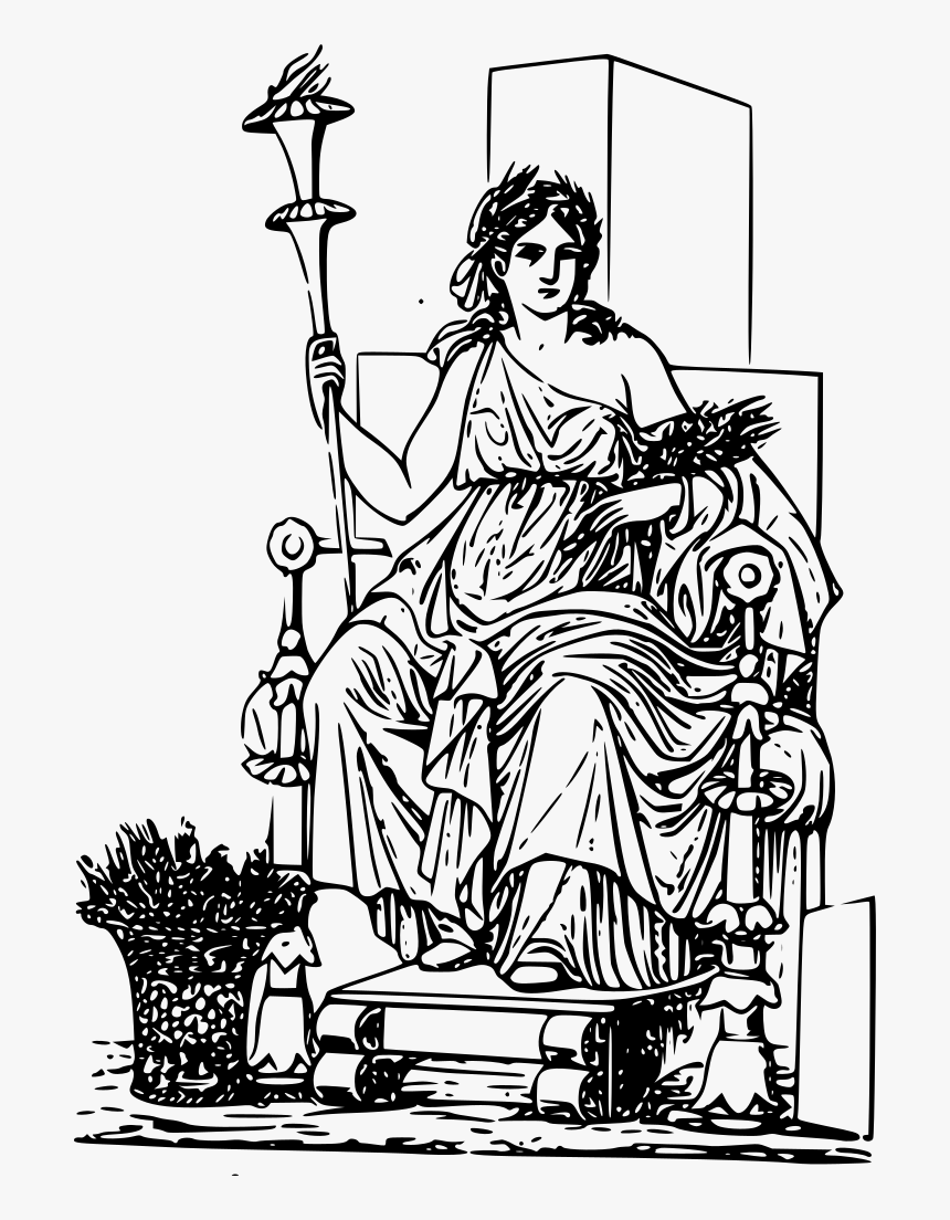 Demeter Png, Transparent Png
