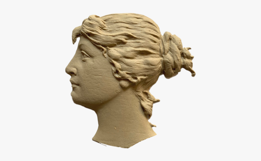 Face 3 7/8 High 3 3/4 Wide - Bust, HD Png Download