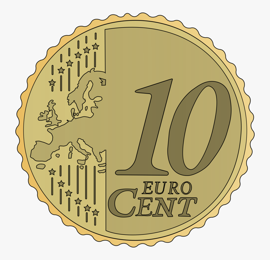 Coin,money,brand - 50 Centimes Euro Png, Transparent Png