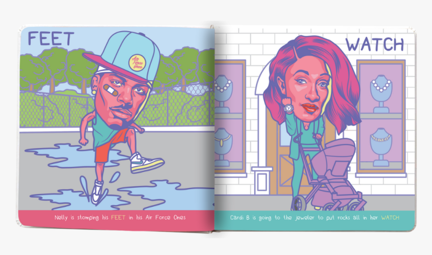 First 50 Words With 50 Cent 
 Class Lazyload Lazyload - Cartoon, HD Png Download