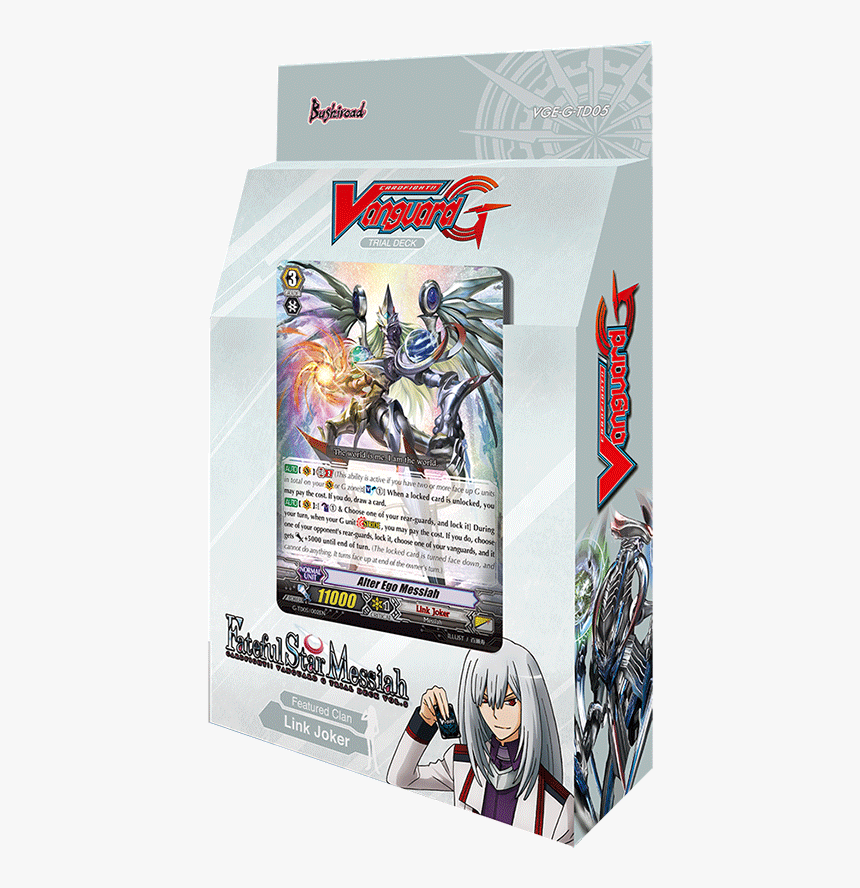 [g-td05] Fateful Star Messiah - Cardfight Vanguard Link Joker Trial Deck, HD Png Download