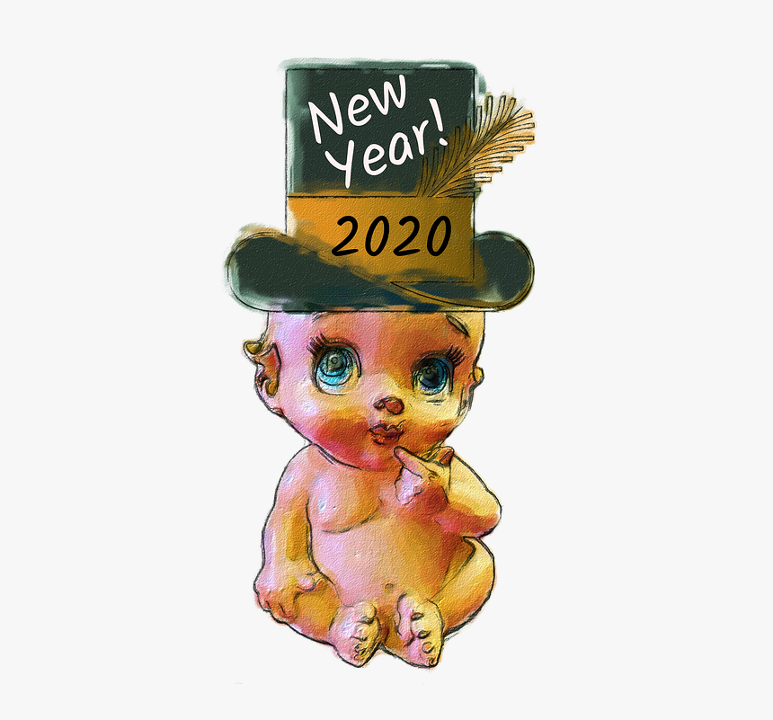 New Year Baby 2020 Png, Transparent Png