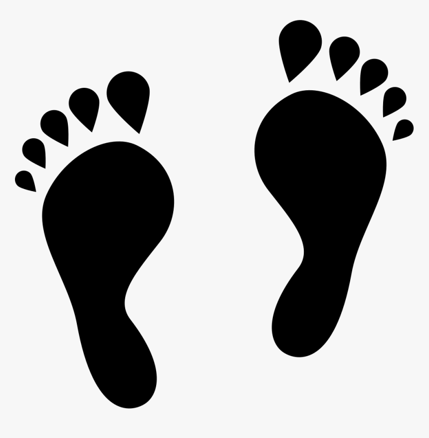 Footprint Barefoot Clip Art - Barefoot Clipart, HD Png Download