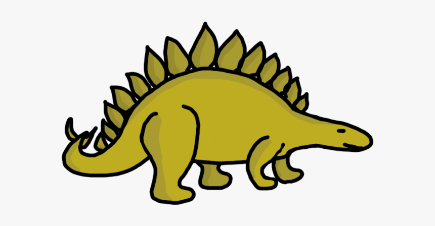 Clip Art Dinosaur Openclipart Portable Network Graphics - Stegosaurus Clipart, HD Png Download