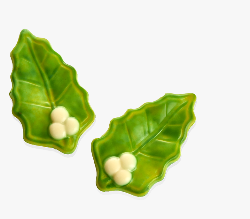 Leaves With Mistletoes - Leaf, HD Png Download