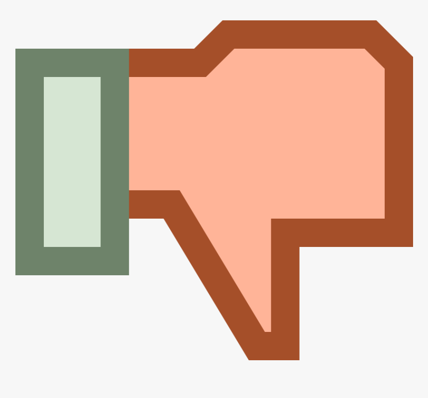 Thumb Down Dislike Svg Clip Arts - Disagree Clipart Png, Transparent Png