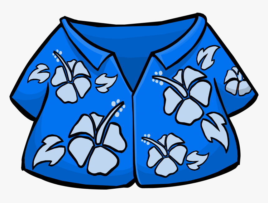 Club Penguin Rewritten Wiki - Penguin In Hawaiian Shirt, HD Png Download