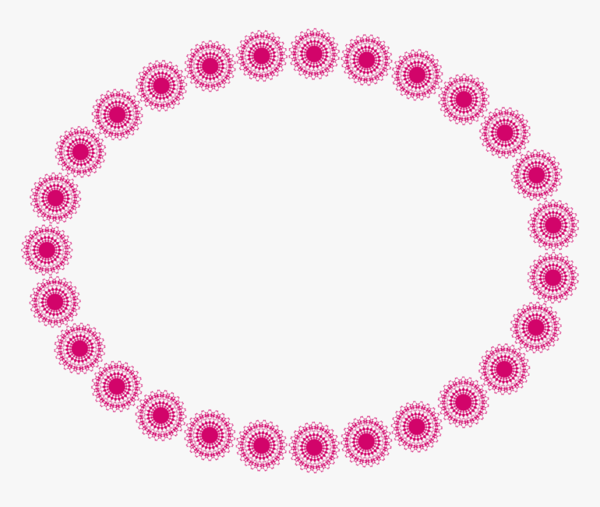 Transparent Red Circle Frame Png - دانلود وکتور قاب کورل, Png Download