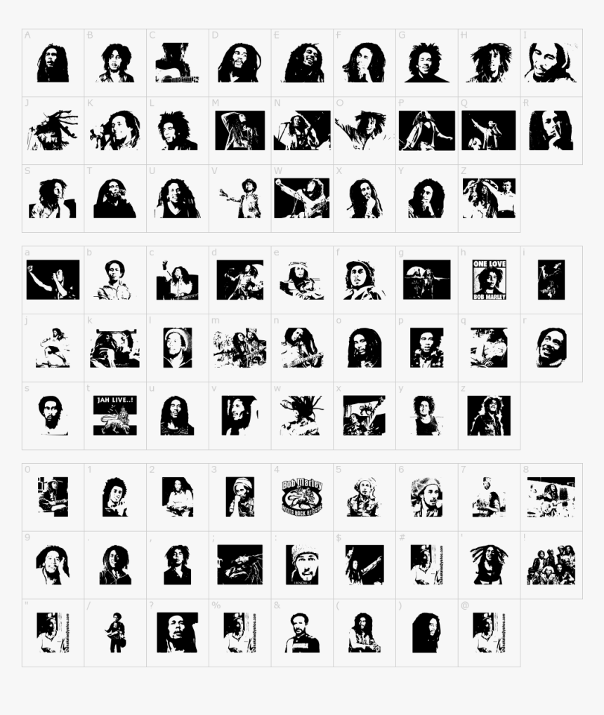 Bob Marley Font - Parallel, HD Png Download