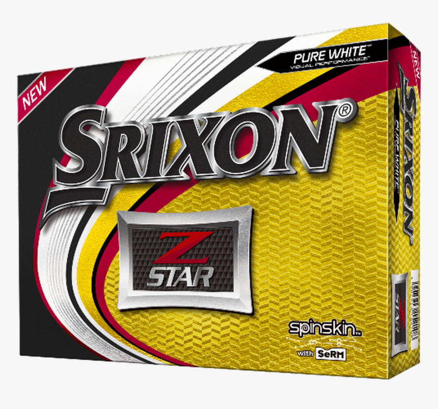Srixon Z-star Golf Balls 1 Dozen White Or Yellow, HD Png Download