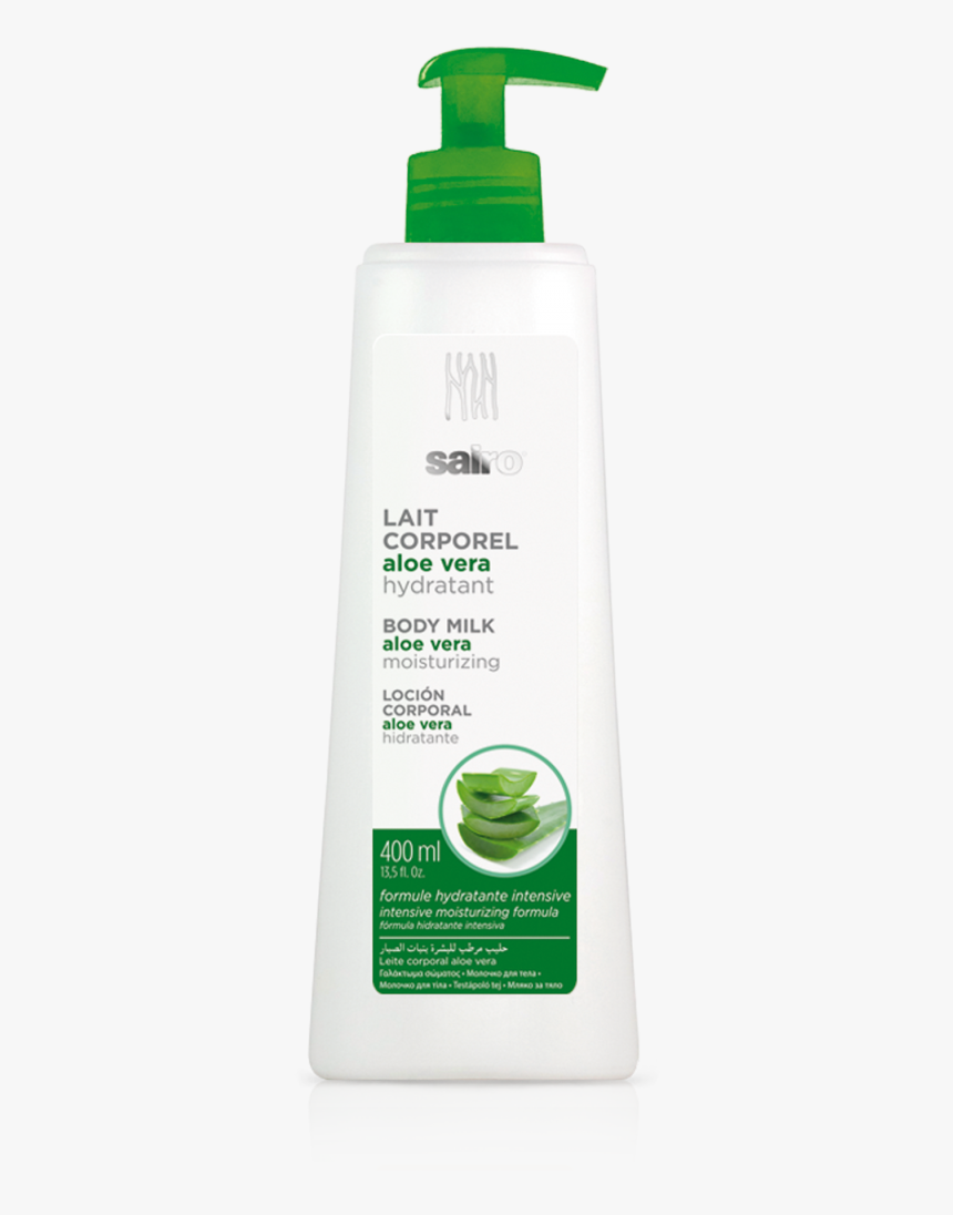 Aloe Vera Body Milk 400 Ml - Label, HD Png Download