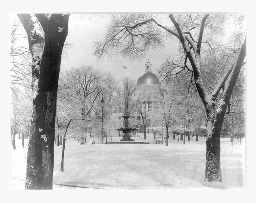 Boston Common 1800s, HD Png Download