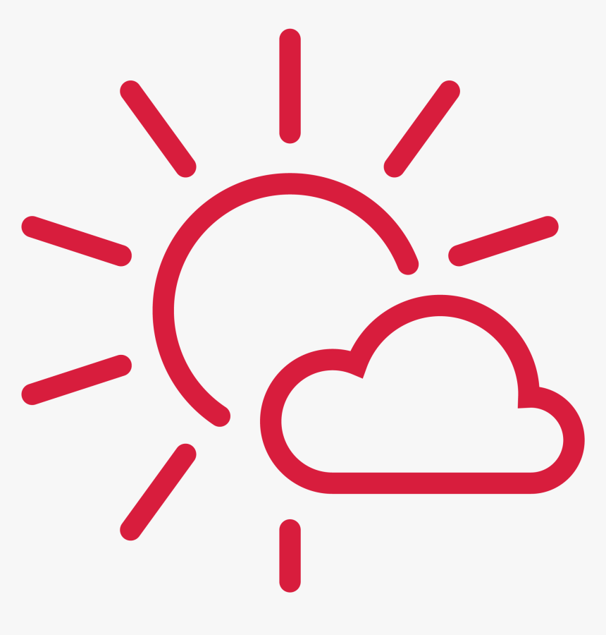 Partly Cloudy 
 Data Src /wp Content/plugins/ski Sf - Illustration, HD Png Download