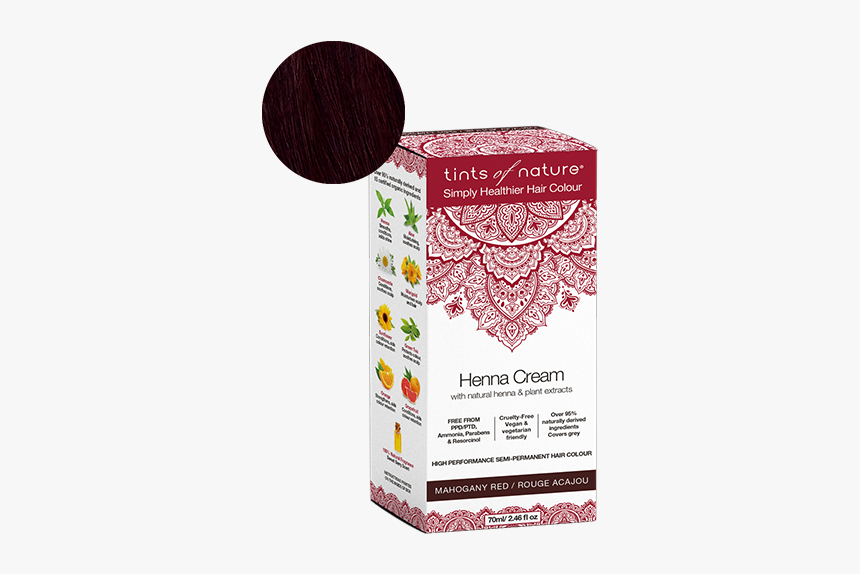 Henna Cream Tints Of Nature Hair Colors, HD Png Download