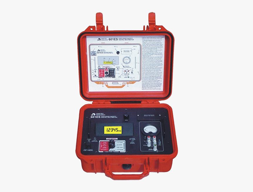 Top Angled View Of Amptec Research 601es Weather Resistant - Electric Torque Wrench, HD Png Download