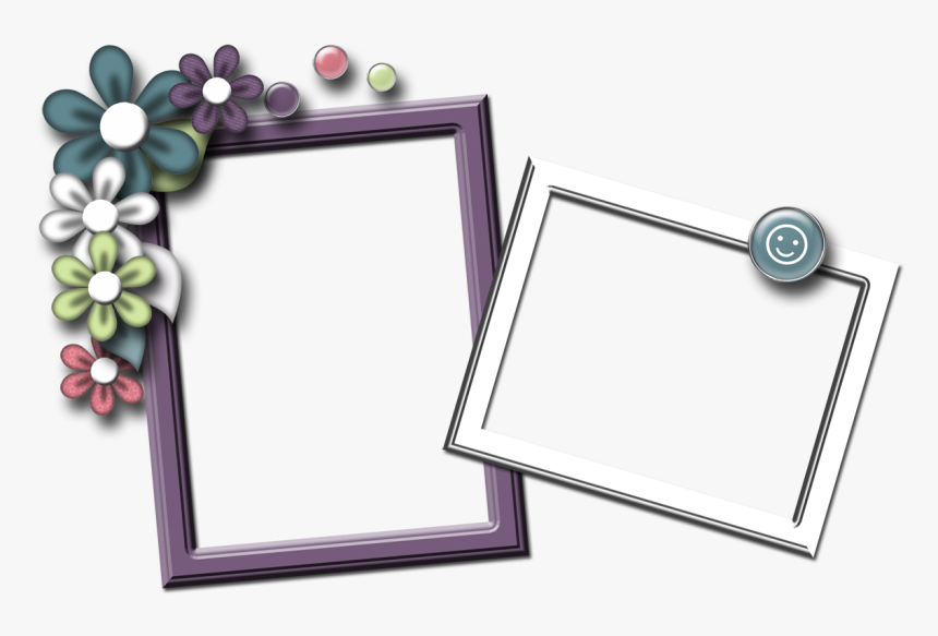 Free Spring Day Digital Scrapbook Frame Cluster - Digital Scrapbooking Frame Tags, HD Png Download