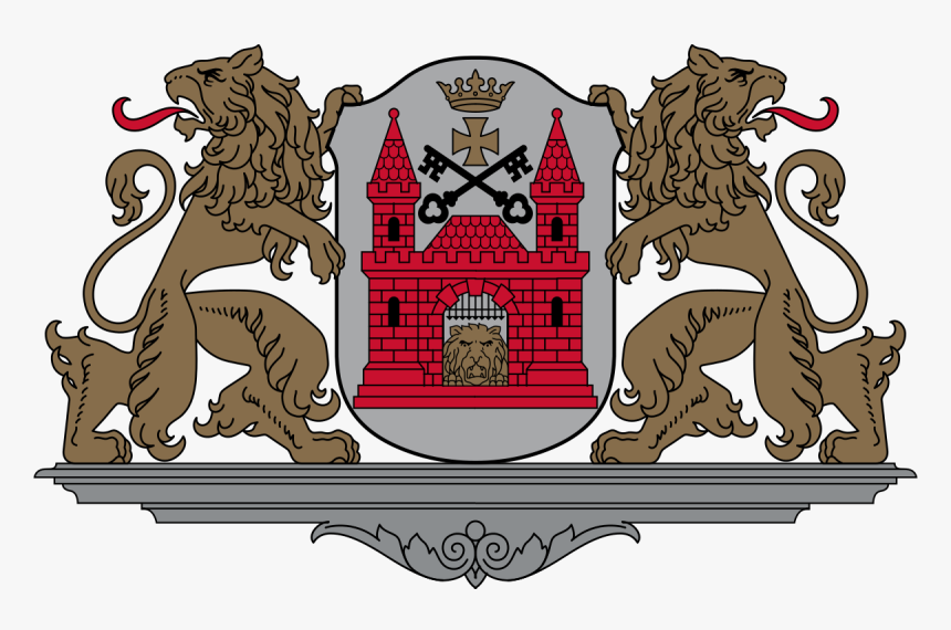 Greater Coat Of Arms Of Riga - Riga Coat Of Arms, HD Png Download