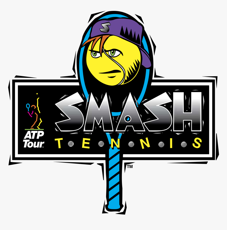 Smash Tennis Logo Png Transparent - Smash Tennis Vector, Png Download