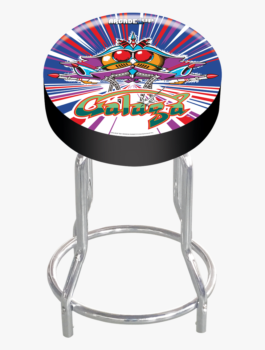 Galaga Adjustable Stool 
 Class Lazyload Lazyload Fade - Arcade1up Stool, HD Png Download