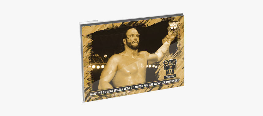 2018 Topps Wwe Heritage Oversized Complete Randy Savage - Barechested, HD Png Download