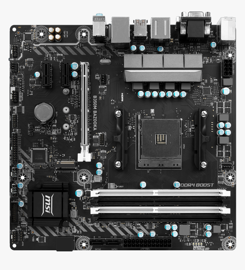 Msi B360m Bazooka Vs Mortar, HD Png Download