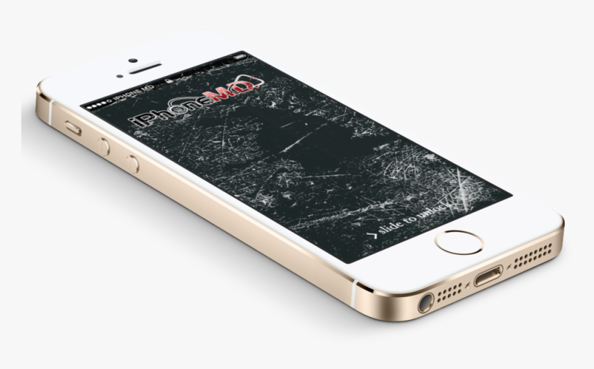 Iphone5s Cracked Glass-1024x1024 - Phone Glass Breaked Png, Transparent Png