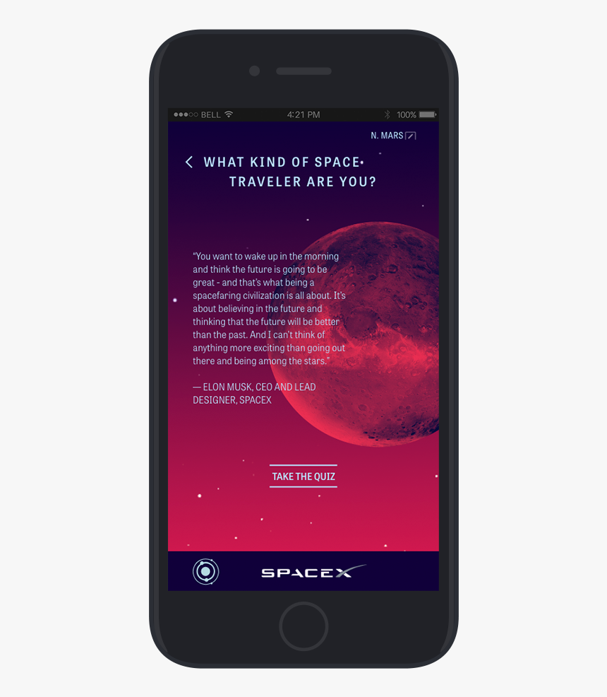 Iphone-spacex Quiz - Smartphone, HD Png Download