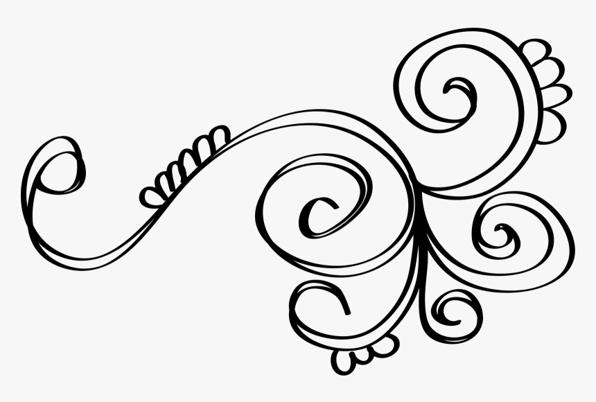 Swirl Doodle Png, Transparent Png